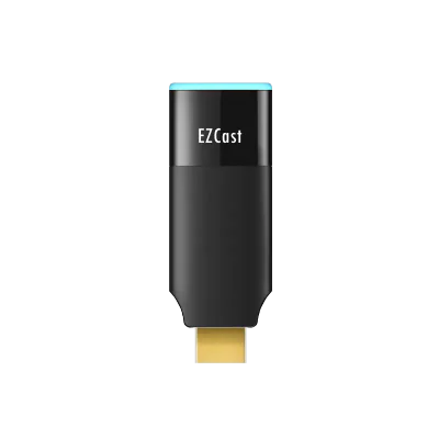 Dongle Aopen EZCast 2, Wireless Plug&Play Display Receiver with external antenna, Wifi Dual Band 2.4G/5G 802.11ac, 3840x2160@30p, HDMI, Streaming YouTube, Compatible with Android, iOS, Windows, MacOS, DLNA, Miracast, Airplay mirroring