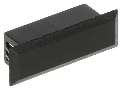 Dop de protecție SC duplex SIGNAL PPZO-2SC/B, negru