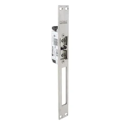 DORCAS-SF99-1-NF305-TOP/YL-X este o yala electromecanica incastrabila rezistenta la foc, EI120, cu suport de montare. • Forta de retinere: 900Kgf • Rezistenta la foc: EI120 • Alimentare: 10~24Vcc/Vca • Consum: 280mA/12Vcc, 140mA/24Vcc • Actionare: Im