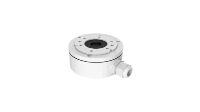 Doza conexiuni pentru camere Hikvision DS-1280ZJ-XS; material aluminiu; dimensiuni: 100 x 43.2 x 129mm, greutate: 320g.
