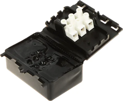 Doză de joncțiune cu gel RayTech SUPER-BLOCK-IN-OUTM, IP68, 3 perechi de borne