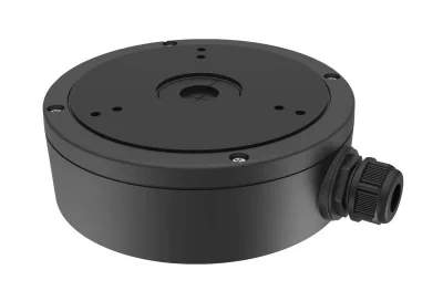 Doză de joncțiune pentru cameră HIKVISION DS-1280ZJ-M(BLACK), pentru camere HIKVISION, diametru gât Ø 157 mm, negru
