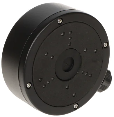 Doză de joncțiune pentru camere dome HIKVISION DS-1280ZJ-S(BLACK), pentru camere HIKVISION, diametru gât Ø 137 mm, negru