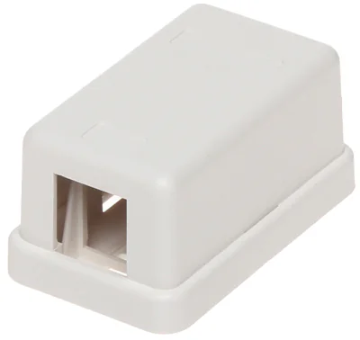 Doză de montaj pentru module Keystone FX-MULTI, 1 loc, PET