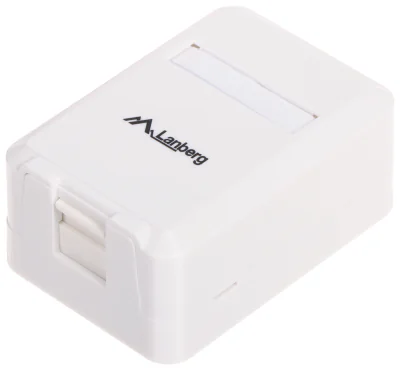 Doză de montaj pentru module Keystone Lanberg FX-LAN, 1 loc, plastic