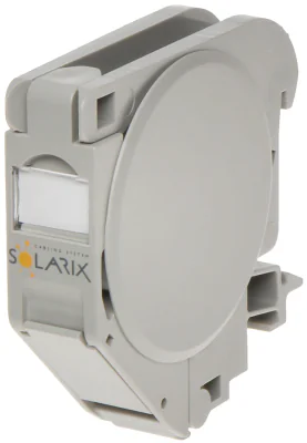 Doză de montaj pentru module Keystone SOLARIX FX-MULTI/DIN, 1 loc, pe șină DIN TS-35