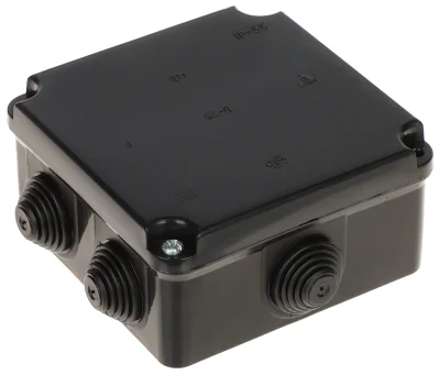 Doză de ramificație cu presetupe Elektro-Plast LUX-108X108/EPN, IP55, 6 intrări Ø 23 mm