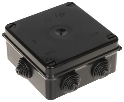 Doză de ramificație cu presetupe Elektro-Plast LUX-135X135/EPN, IP55, 6 intrări Ø 29 mm