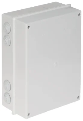 Doză de ramificație cu presetupe Elektro-Plast LUX-303X214/EPN, IP55, 8 intrări Ø 29 mm