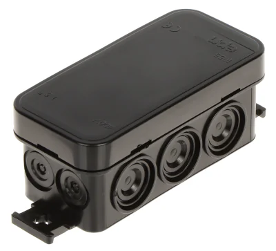 Doză de ramificație Elektro-Plast PH-45X90/B/EPN, IP55, 10 intrări Ø 15 mm
