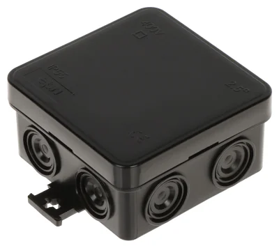 Doză de ramificație Elektro-Plast PH-75X75/B/EPN, IP55, 7 intrări Ø 15 mm