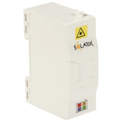 Doză terminală SOLARIX SXOB-SC-DIN-4, max. 4 conectori optici