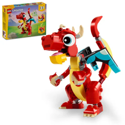 DRAGON ROSU, LEGO 31145
