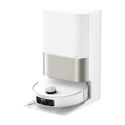 Dreame X50 Ultra, Combi, Stainless steel, White, Round, Dust bag, Charging, Purification, 70 dB