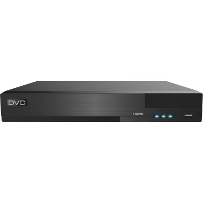 DRN-1681R2 - NVR standalone cu 16 canale, suportă camere DVC IP de 8Mpx/5Mpx/4Mpx/3Mpx/1080p, 1 x HDD, quadplex, compresie H.264/H.265, viteză de înregis
