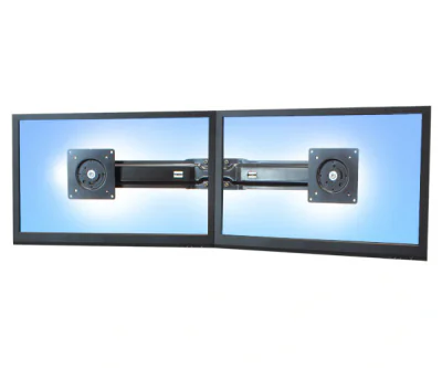 DUAL MONITOR + HANDLE KIT/17-26IN 16.3KG VESA MIS-D