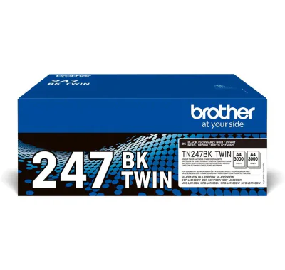 Pachet tonere Brother TN-247Bk Twin