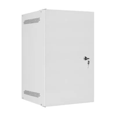 Dulap rack Lanberg 10" de perete 9U/280x310, ușă metalică, gri