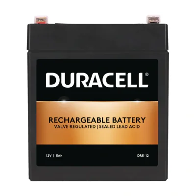 Duracell DR5-12, 12 V, 60 Wh, 5000 mAh, 1.45 kg, 72 mm, 101 mm