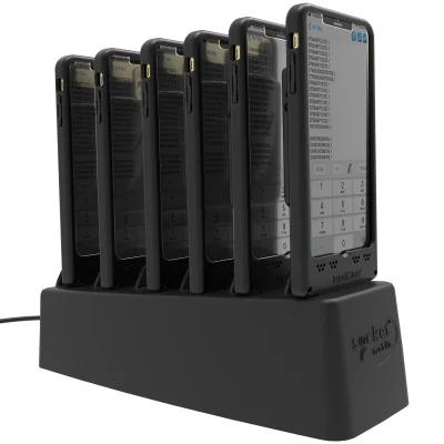 DURASLED DS800 LINEAR BC SCAN/6XSLED IPOD+6 BAY CHRG EU