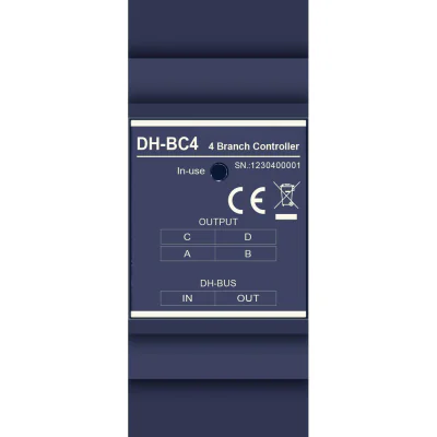 DVC DH-BC4 - Protectie la scurtcircuit pentru sistemul DH (hibrid) cu 4 iesiri; până la 4 monitoare per iesire (în total 16)