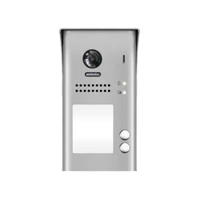 DVC DT607C/S2/RH - Unitate de apel video pentru exterior cu cameră color fisheye (170°) si 2 butoane de apel. Fabricată din otel inoxidabil. Protectie IP54. Ci