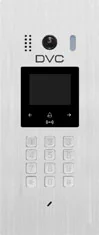 DVC DT851/F - Centrală de apel externă multi-intrare cu cameră fisheye de 170° , tastatură, afisaj de 2,8" si cititor de carduri încorporat. Pentru montar