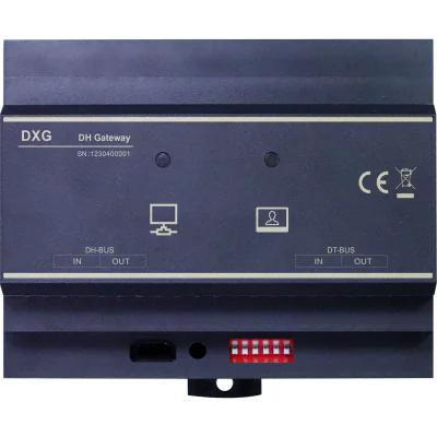 DVC DXG - Modul de extindere pentru sistem cu 2 fire până la 256 de apartamente folosind o statie de usă DH