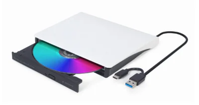 GEMBIRD External USB DVD drive USB 3.1 black-white