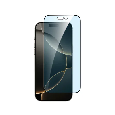 Dviced anti-blue light tempered glass screen protector edge to edge for iPhone 16 Pro Max with applicator
