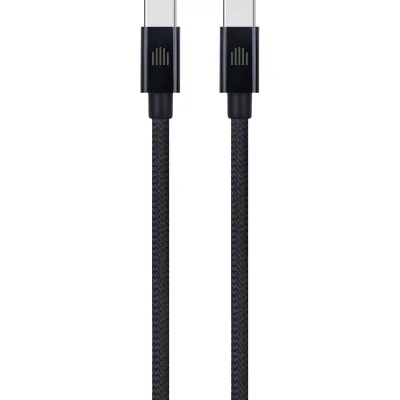 Dviced Cable USB-C to USB-C Nylon Textile 3m - Black