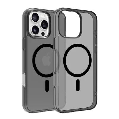 Dviced Magsafe iPhone 16 Pro Max smoke case - Black