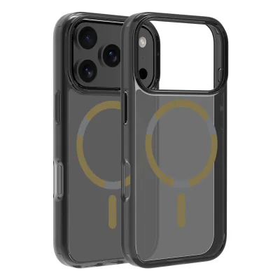 Dviced MagSafe iPhone 17 Pro Max smoke case - Gold