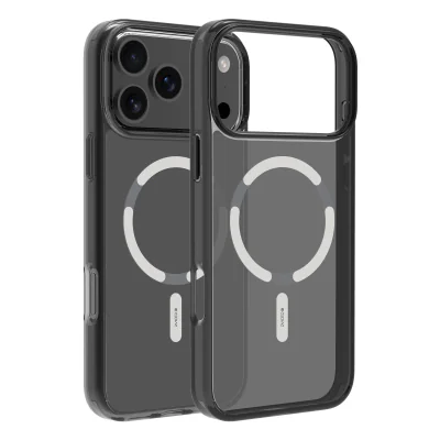 Dviced MagSafe iPhone 17 Pro Max smoke case - Silver