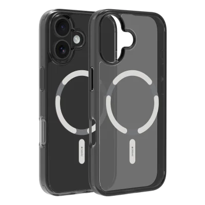 Dviced MagSafe iPhone 17 smoke case - Silver