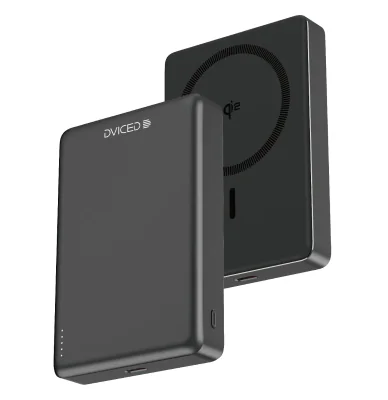 Dviced Qi2 Ultrathin MagSafe Power bank 10000mAh - Black