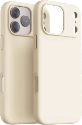 Dviced Silicone MagSafe iPhone 17 Pro case - Beige