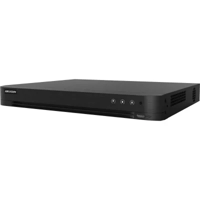 DVR Hikvision 4 canale IDS-7204HUHI-M2/XT H.265 Pro+/H.265 Pro/H.265/H.264+/H.264 video compression, BNC interface (1.0 Vp-p, 75 Ω), supporting coaxitron connection, up  to 8-ch IP camera inputs (up to 8MP), 2 x SATA, dimensiuni: 384 × 313 × 52 mm, g