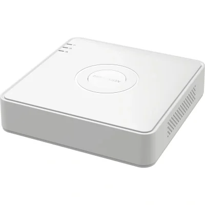 DVR Hikvision 8 canale DS-7108HGHI-M1/T, TURBO HD, BNC interface (1.0 Vp-p, 75 Ω), supporting coaxitron connection, pana la 10-ch IP camera inputs, intrari: HDTVI/CVI/AHD/IP/CVBS, 1SATA maxim 4TB, dimensiuni: 200 × 200 × 48 mm, greutate: 1kg.