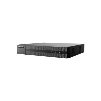 DVR HiWatch 16 canale HWD-7216MH-G4, Turbo HD, H.265 Pro+/H.265 Pro/H.265/H.264+/H.264, BNC interface (1.0 Vp-p, 75 Ω), pana la 24-ch camere IP (8MP), intrari: HDTVI, AHD, HDCVI, CVBS, iesiri: HDMI, VGA, 2x SATA, dimensiuni: 380 × 320 × 48 mm, greuta
