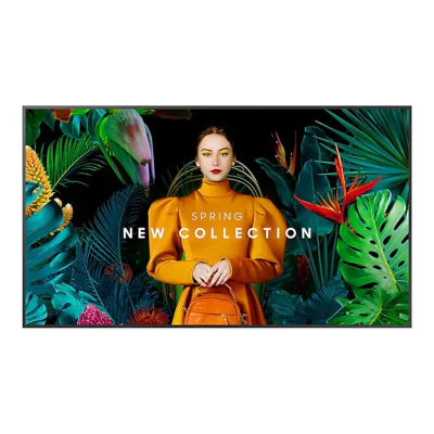 Samsung QB43C, Digital signage flat panel, 109.2 cm (43"), LCD, 3840 x 2160 pixels, Wi-Fi, 16/7