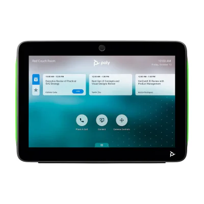 Ecran videoconferință HP Poly TC10 Touch Controller, afișaj tactil 10,1 inch, PoE, Ethernet LAN, Black