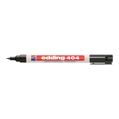 Edding 404 Perm Marker Black Schwarz (4-404001) (4404001)