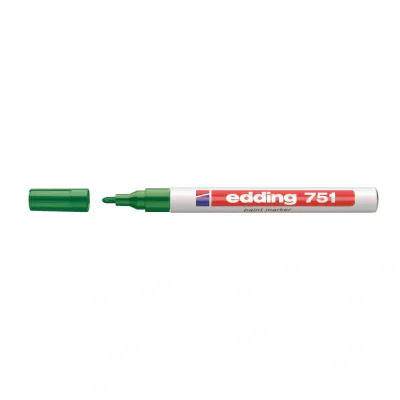 Edding 751 Paint Marker Green (4-751004) (4751004)