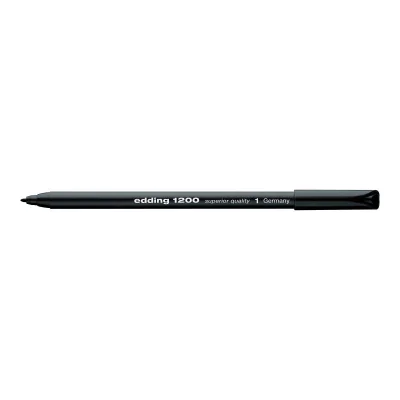 Edding Color Pen 1200 Black Schwarz (4-1200001) (41200001)