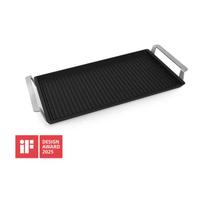 Electrolux Plancha Grill 2.0, Grill plate, Universal, Oven/Hob, Black, Rectangle, 253 mm