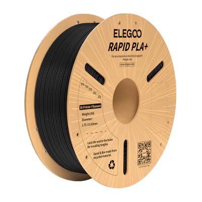ELEGOO Rapid PLA+ Filament (negru)