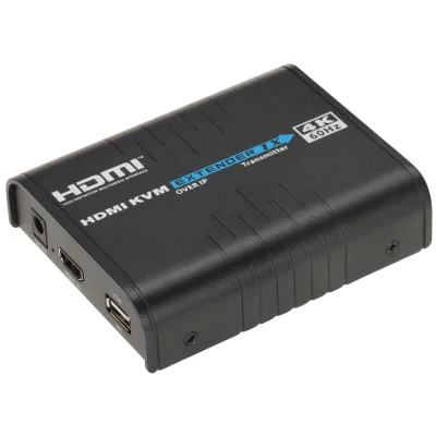 Emițător (TX) pentru extender HDMI + USB DELTA MULTIMEDIA HDMI+USB-EX-120-4K-PRO-V2/TX