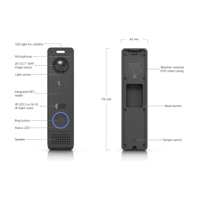 ENTRY PANEL INTERCOM/UVC-G6-ENTRY UBIQUITI
