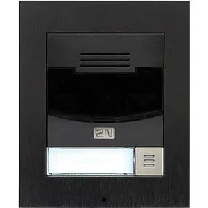 ENTRY PANEL IP SOLO W/O CAMERA/BLACK 9155301BS 2N